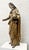 Madonna, Mother of God with Child, 18th Century, Carved Wood, Painted For Sale - Image 5 of 18