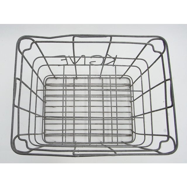 Metal Vintage Bottle Cages, 1960s, Set of 7 For Sale - Image 7 of 14