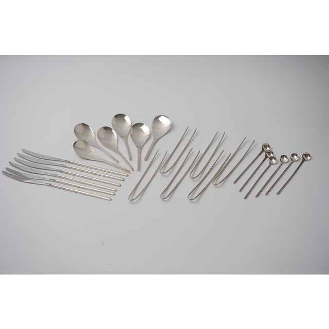 Item: 24-piece cutlery set for up to 6 people manufacturer: robbe & berking origin: flensburg, germany design: bibs hosak-...