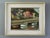 HOUSES BY THE CANAL Size: 16.5 x 19.7 inches (including frame) Oil on board A charming mid-century painting that captures...