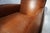 1990s Leather Poete Armchair by McNamara & Hirschman For Sale - Image 12 of 16