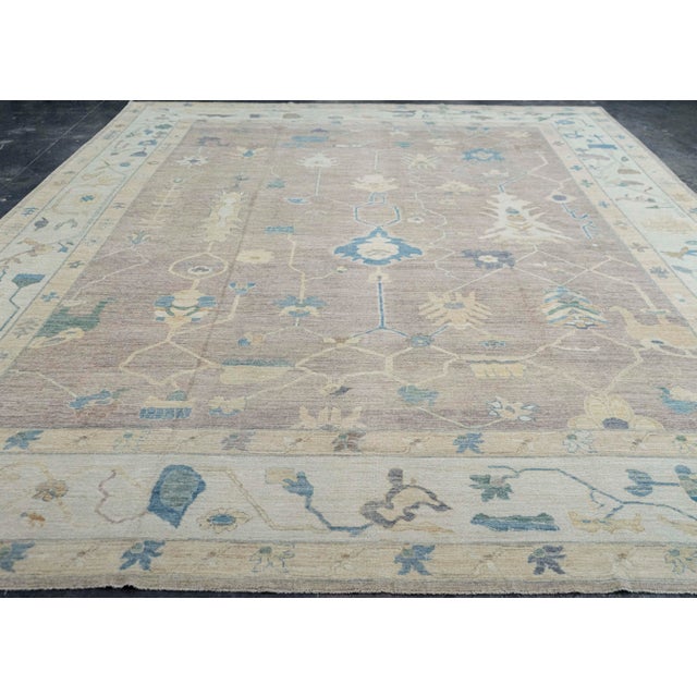Turkish Oushak Antique Look Rug 12' x 15'4" #21304 Explore a curated collection of hallway runners, wool rugs, and...