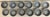 Antique Blue and White Bowls - Collection of 12 - Scalloped Edge -End Edo or Beginning Meiji Period For Sale - Image 18 of 18