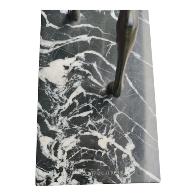 Irenee Rochard, Deer, 1920s-1940s, Marble For Sale - Image 6 of 11