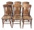 Hold for Xavier - Antique Rustic Arts & Crafts Dining Chairs - Set of 6 For Sale