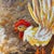 Contemporary Original Rooster Oil Painting by Miami Artist Nuria Mesa For Sale - Image 3 of 10