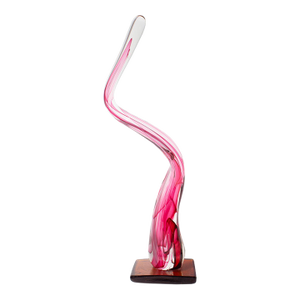 Art Glass Sculpture Signed by John McDonald