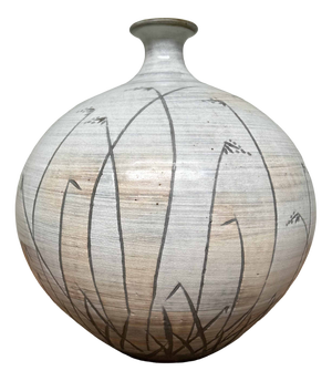 Vintage Ikebana Flower Vase, 1970s