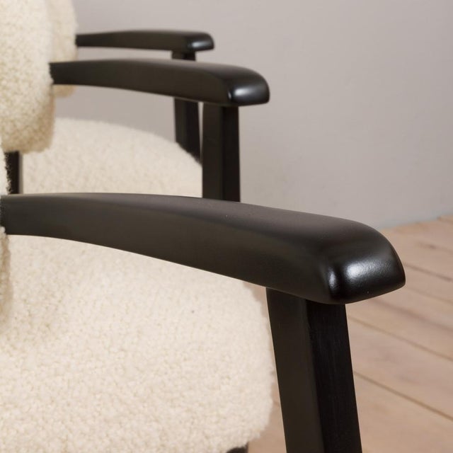 Mid-Century Modern Paris Hotel Dining Chairs, France, 1950s, Set of 8 For Sale - Image 3 of 18