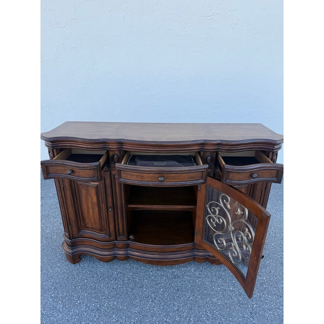 2000 - 2009 Pulaski Furniture Casa Cristina Buffet For Sale - Image 5 of 12