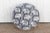 Tribal Blue & White Elephant Dhurrie Ottoman Stool For Sale - Image 3 of 6
