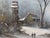 Mid 20th Century Large Signed H. Wood Original Oil Painting of European Winter Village Landscape – Framed For Sale - Image 4 of 16
