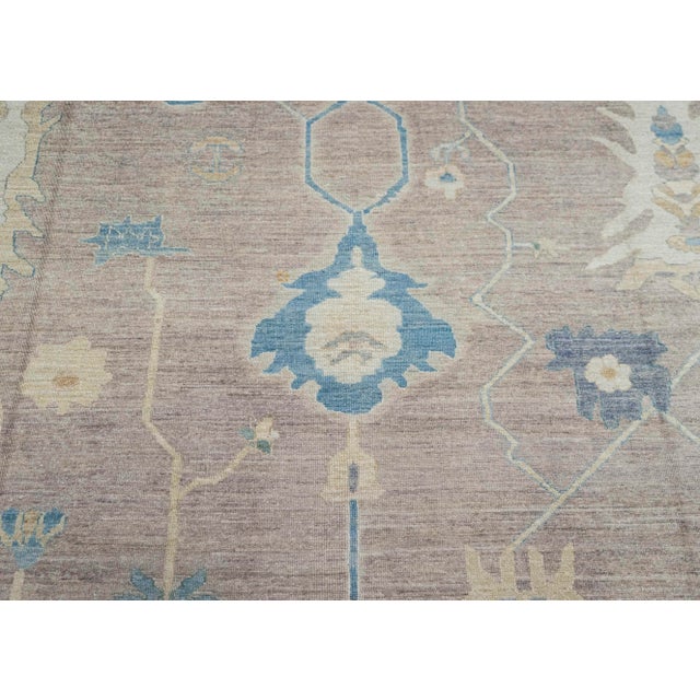 Turkish Oushak Antique Look Rug 12' x 15'4" #21304 For Sale - Image 4 of 8
