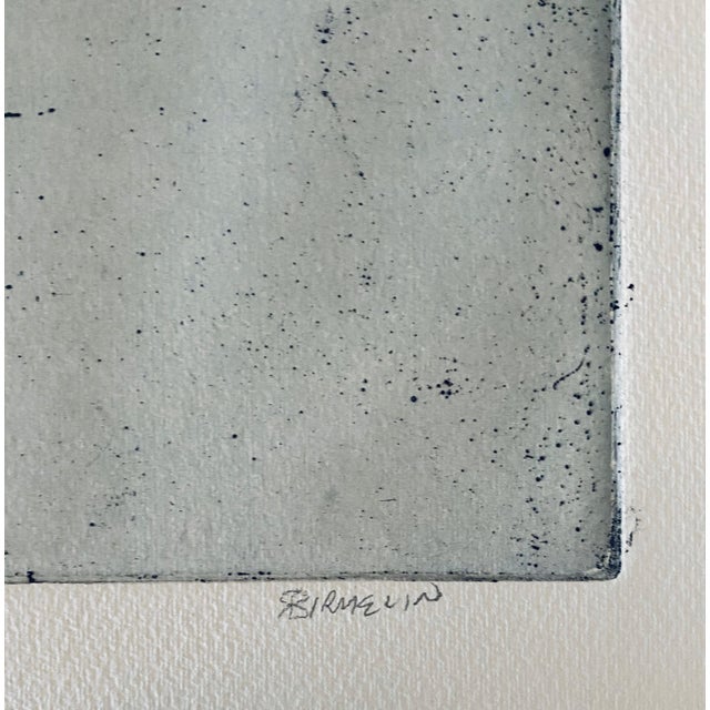 Robert A. Birmelin, Fallen Figures. Standing Dog, American Modernist Abstract Etching For Sale In Miami - Image 6 of 6