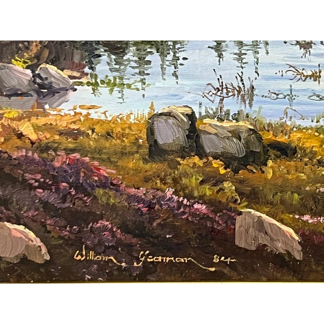 William Yeaman Rowing on a Lake in the Irish Mountain Landscape with Lush Green Trees Ireland, 1984 For Sale - Image 12 of 12