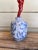 Tall Chinoiserie Chic Style Faux Red Coral Specimen in Blue & White Vase For Sale - Image 4 of 9