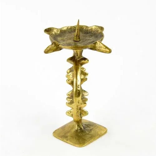 Brutalist 1960s Brutalist Candle Holder For Sale - Image 3 of 6