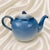 1950's, Bing & Grøndahl - Royal Copenhagen Seagull Teapot with gold trim, discontinued in 2011 Lovely coastal details with...