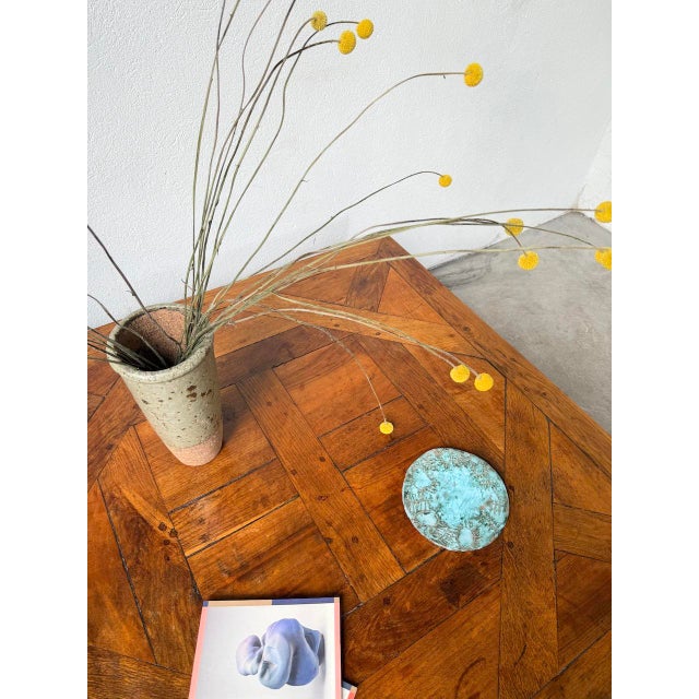 Inlaid Oak Coffee Table, 1940s For Sale - Image 15 of 18