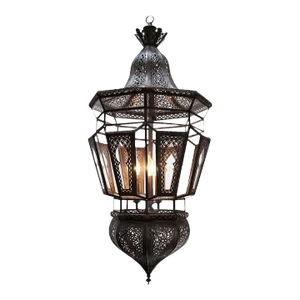 Moroccan Moorish Vintage Hanging Light Fixture