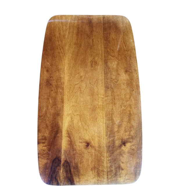 1950s Mid Century Modern Teak Side Table For Sale - Image 4 of 8