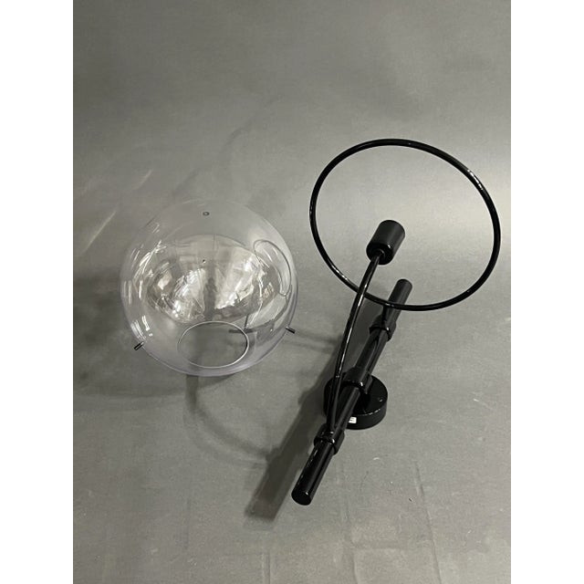 Vintage Outdoor Indoor Lyndon Wall Lights by Vico Magistretti for Oluce, Set of 4, in Very Good conditions. Designed 1970...