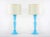 Venetian Glass with Gold Flecks Table Lamps - a Pair For Sale - Image 13 of 13