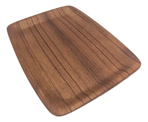 Mid 20th Century Teak Bentwood Tray