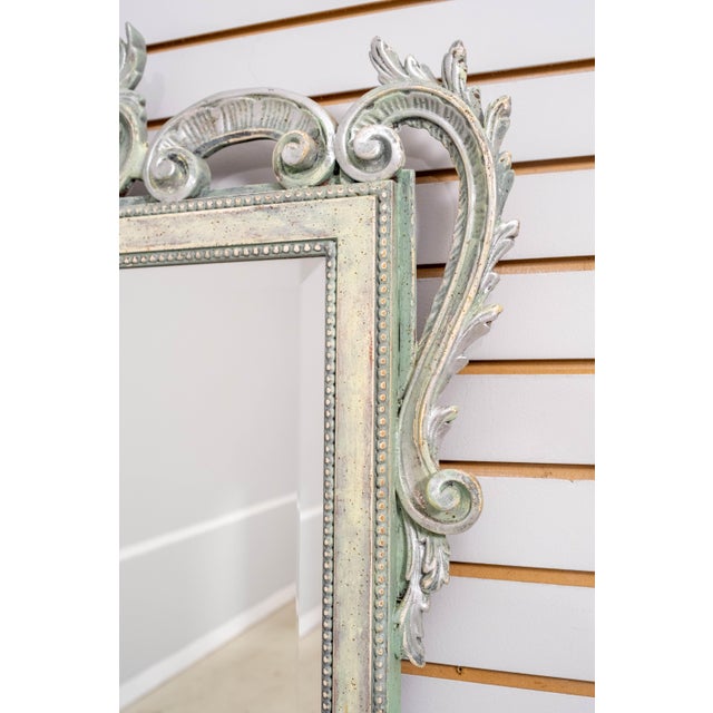 Glass Labarge Monumental Italian Decorative Mirror For Sale - Image 7 of 10