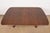 Brown Henredon Georgian Mahogany Double Pedestal Extension Dining Table, Newly Refinished For Sale - Image 8 of 12