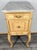 Elegant Antique Charm This tall antique French bedside cabinet combines graceful proportions with ornate detailing and a...