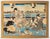 Sky Blue Utagawa Kunisada Figural Woodblock Prints, 2 For Sale - Image 8 of 14