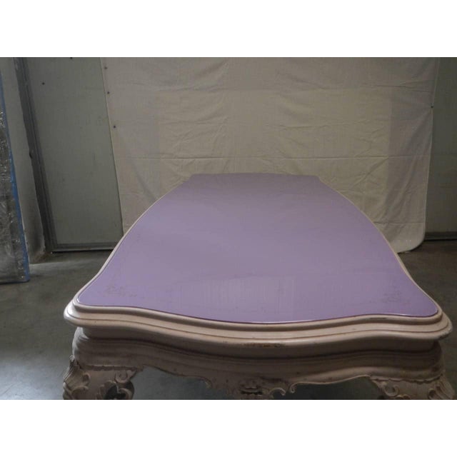Chippendale Glass Table, 1950 For Sale - Image 9 of 13