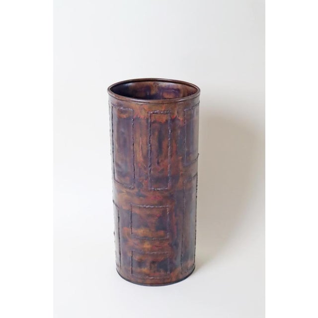 Copper Umbrella Stand, Germany, 1960s For Sale - Image 15 of 16