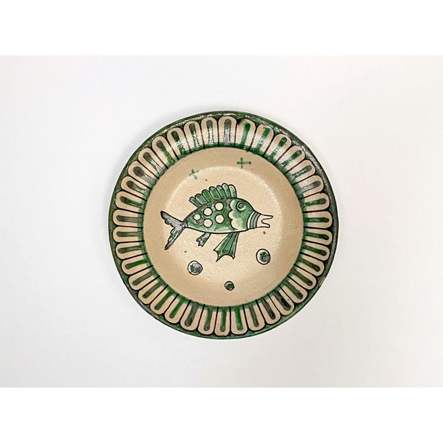 Vietri Plates from Fabbrica Ceramica Avallone, 1930s, Set of 4 For Sale - Image 13 of 15