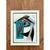 Wood Vintage Original Abstract Oil Painting on Canvas For Sale - Image 7 of 12