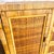 Vintage Boho Chic Wicker Wrapped Credenza For Sale - Image 10 of 11