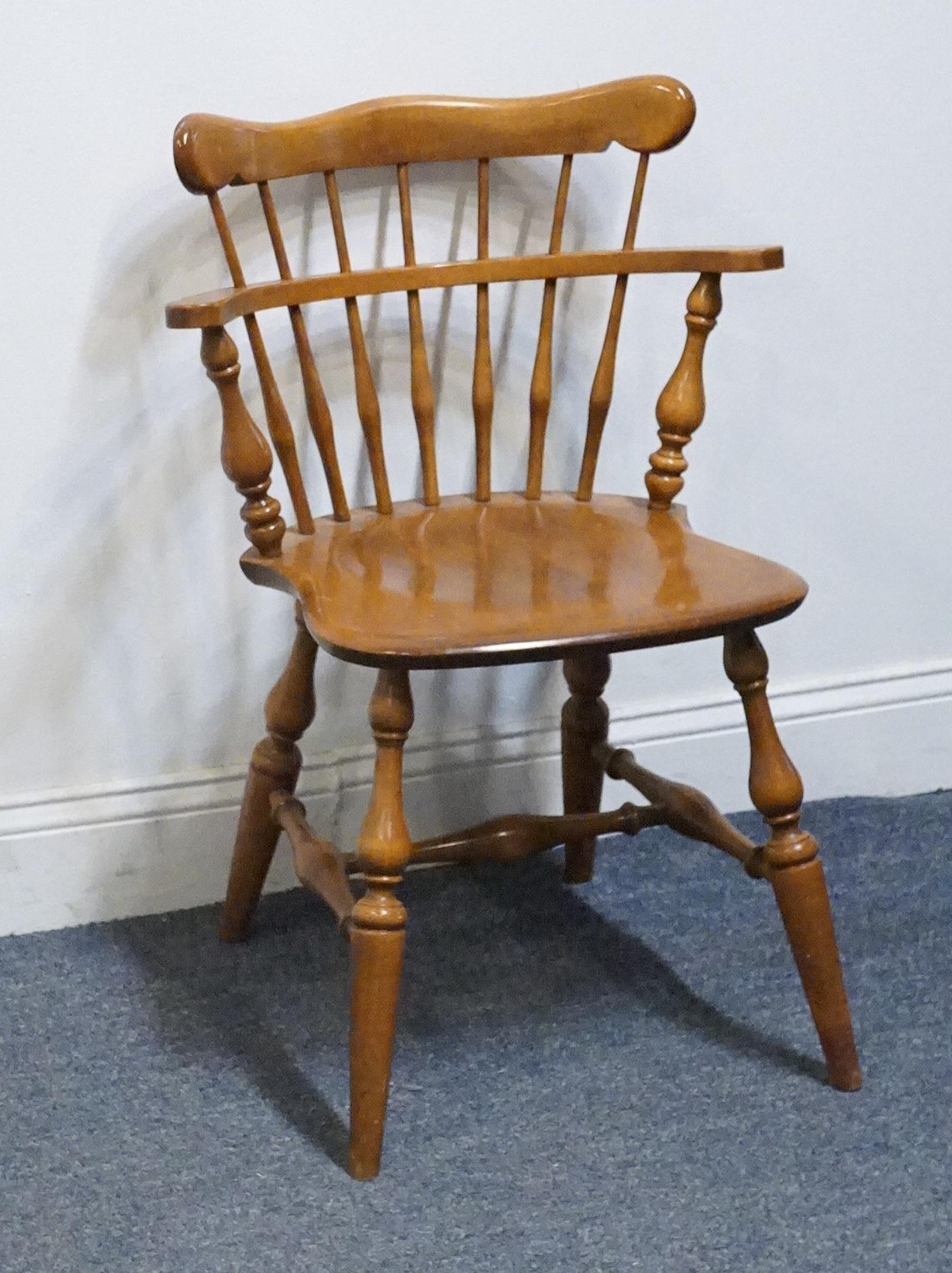 Ethan Allen Heirloom Nutmeg Maple Colonial Early American Comb