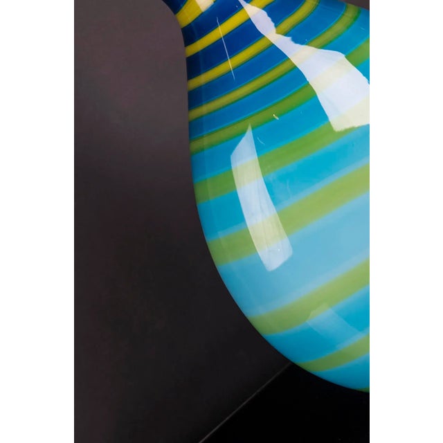 Turquoise Bottle Under Sea Glass from VGnewtrend For Sale - Image 4 of 6