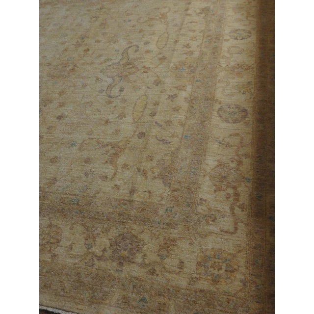 Hand Knotted Pakistan Rug - 8'x 8' For Sale - Image 9 of 10