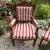 Bought in 1997 in an antique store and Lovingly restored with new cushioning and fabric. Not used since then. Beautiful...