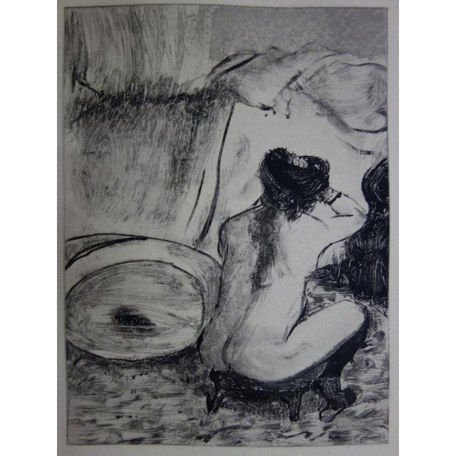 Modern Edgar Degas, Morning Hairstyle: Nudes, Etching, 1935 For Sale - Image 3 of 4