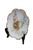 This exquisite antique Limoges porcelain cabinet plate showcases the romantic elegance of late 19th-century French...