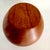 Mid 20th Century Organic Modern Extra Large Hand Turned Teak Wood Bowl For Sale - Image 13 of 15