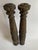 Coffee Pair of Carved Wood Columns For Sale - Image 8 of 11