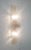 Not Yet Made - Made To Order 21st Century Italian Trunk Clear Graniglia Murano Glass and Brass Sconce by Fabio LTD For Sale - Image 5 of 6