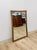 Broyhill Vintage Mirror Broyhill Sculptra MCM Walnut Wall Vanity Entryway Curved Edges For Sale - Image 4 of 10