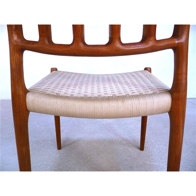Teak Dining Chairs from J.L. Møller, Set of 6 For Sale - Image 12 of 15