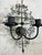 Vintage Iron Wall Sconces, a Pair For Sale - Image 9 of 9