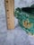 Ceramic 1980s Footed Majolica Planter With Frogs For Sale - Image 7 of 9